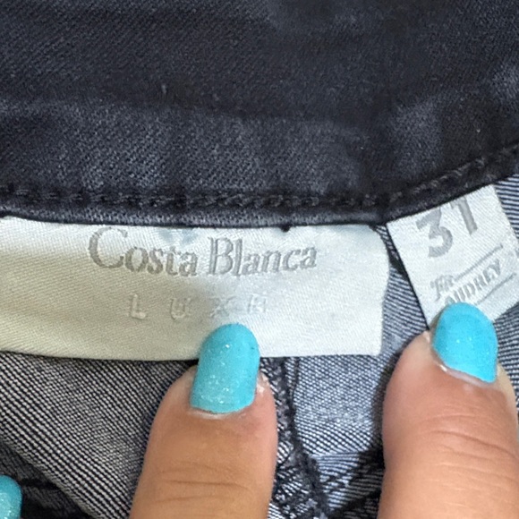 Costa Blanca women’s Black Skinny Jeans, size 31 - Picture 2 of 10